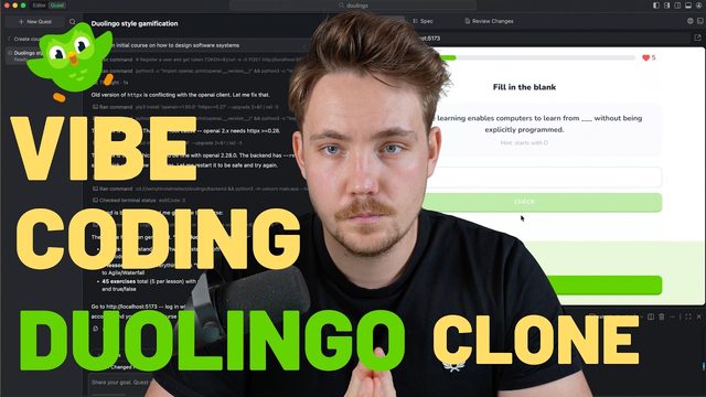 Building Duolingo with Qoder Agents